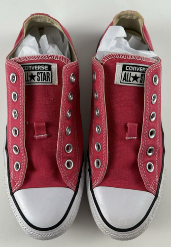 Converse All Star Pink Canvas Low Top Sneaker Women's Size 8 Men's Size 6 - Picture 5 of 10