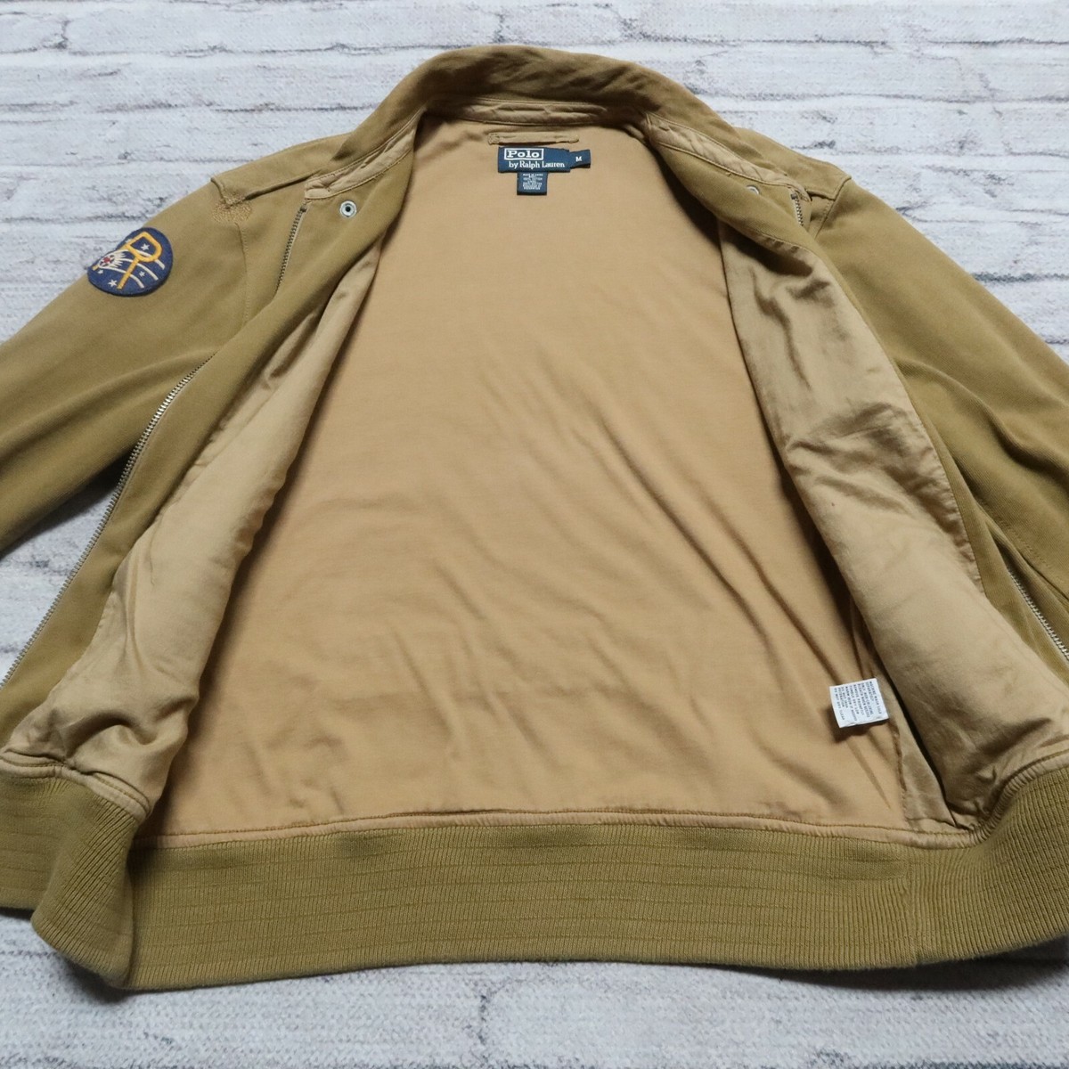 Polo Ralph Lauren✨ミリタリージャケット　タイガー　ワッペン　L Vintage Polo Ralph Lauren Soaring Tigers Military Jacket PRL