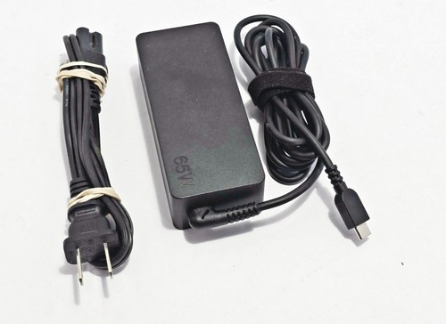 Lenovo 65 Watt Type-C USB AC Adapter ADLX65YCC2D For ThinkPad IdeaPad ThinkBook - Picture 4 of 6