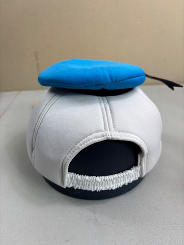 Disney Donald Duck Face Foam Adult Hat Cap One Size Elastic Back Disney Parks - Picture 4 of 10