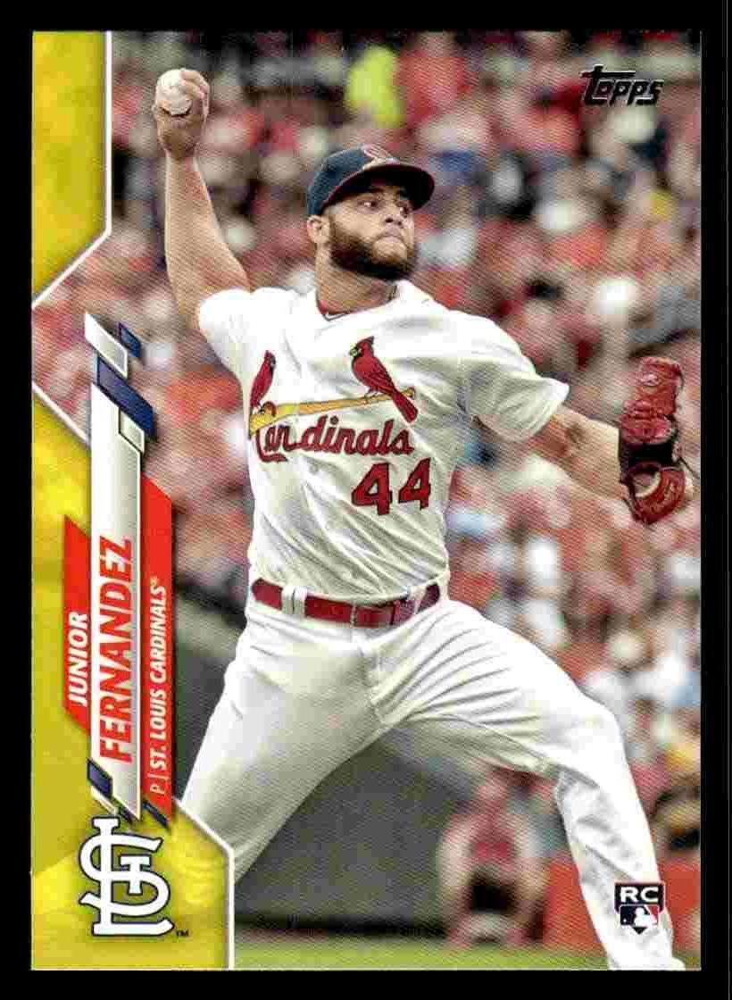 2020 Topps Yellow Junior Fernandez #615 - St. Louis Cardinals | eBay