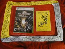 Mortal Kombat vs. DC Universe (Microsoft Xbox 360 2008) Mint Cond & Complete CiB