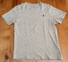 Polo Ralph Lauren GRAY SHIRT Boys 14 16 Short Sleeve Top Heather Grey