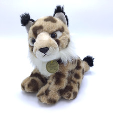 AURORA MIYONI Tots LYNX LEOPARD Cheetah Stuffed Animal Plush Wild Cat Toy 8" EUC