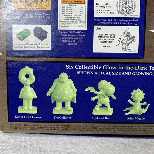 Monopoly The Simpsons Treehouse of Horror Collector's Edition 2005 COMPLETE - Picture 4 of 17