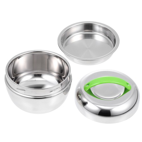  4 Sets Thermal Lunch Box Stainless Steel Boxes Bento Salad Container - Picture 7 of 12