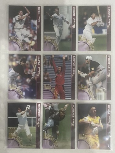 VARIOUS NZ NEW ZEALAND CRICKET CARD INSERTS AND SETS CARD CRAZY AUTHENTICS 1995 - Picture 28 of 49