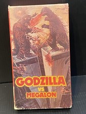 Godzilla Vs Megalon (1985 VHS) Goodtimes Home Video Jun Fukuda Creature Feature 