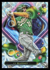 2023 Topps Cosmic Chrome JJ Bleday  Rookie Nucleus Refractor 124 Athletics