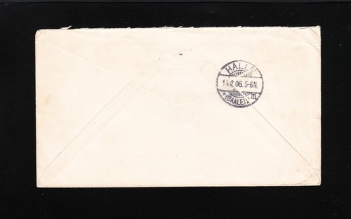 Sailor’s Home New York City Sta B 5c Lincoln to Germany Cover 6t - Picture 3 of 3
