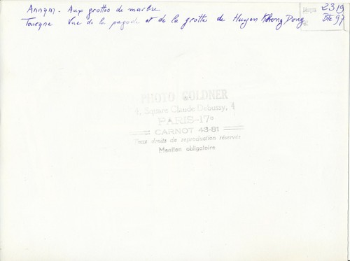 ANNAM c. 1940 - Tourane Pagode Grotte de Huyen Khong Dong - NV 3539 - Picture 2 of 2