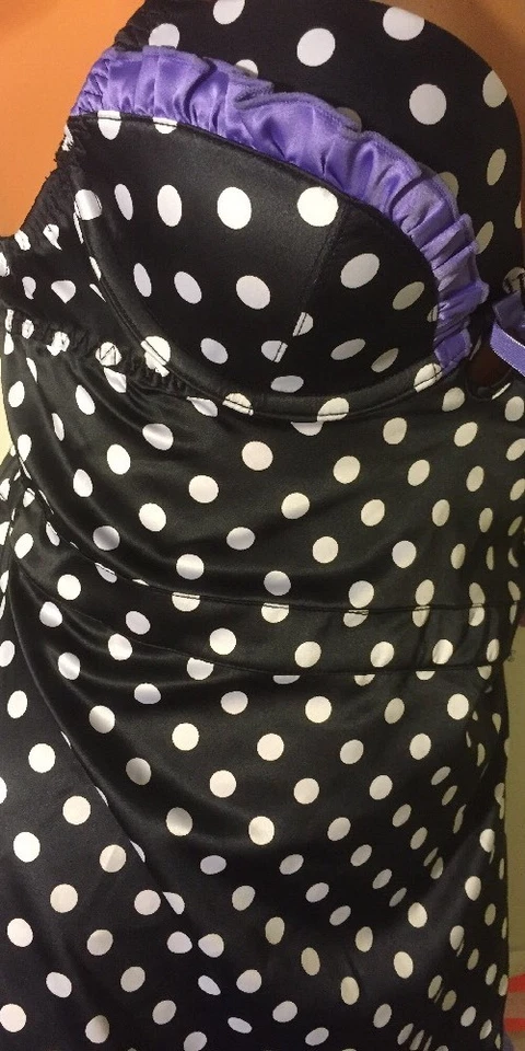 JEZEBEL por FELINA Talla: M- Deslizable de batería con ligueros extraíbles De colección Nuevo Foto 3 de 4