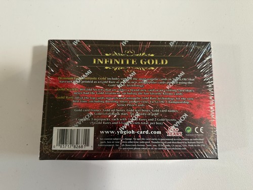 Yugioh Premium Gold Infinite Gold SEALED 1. Auflage Box - Bild 2 von 6