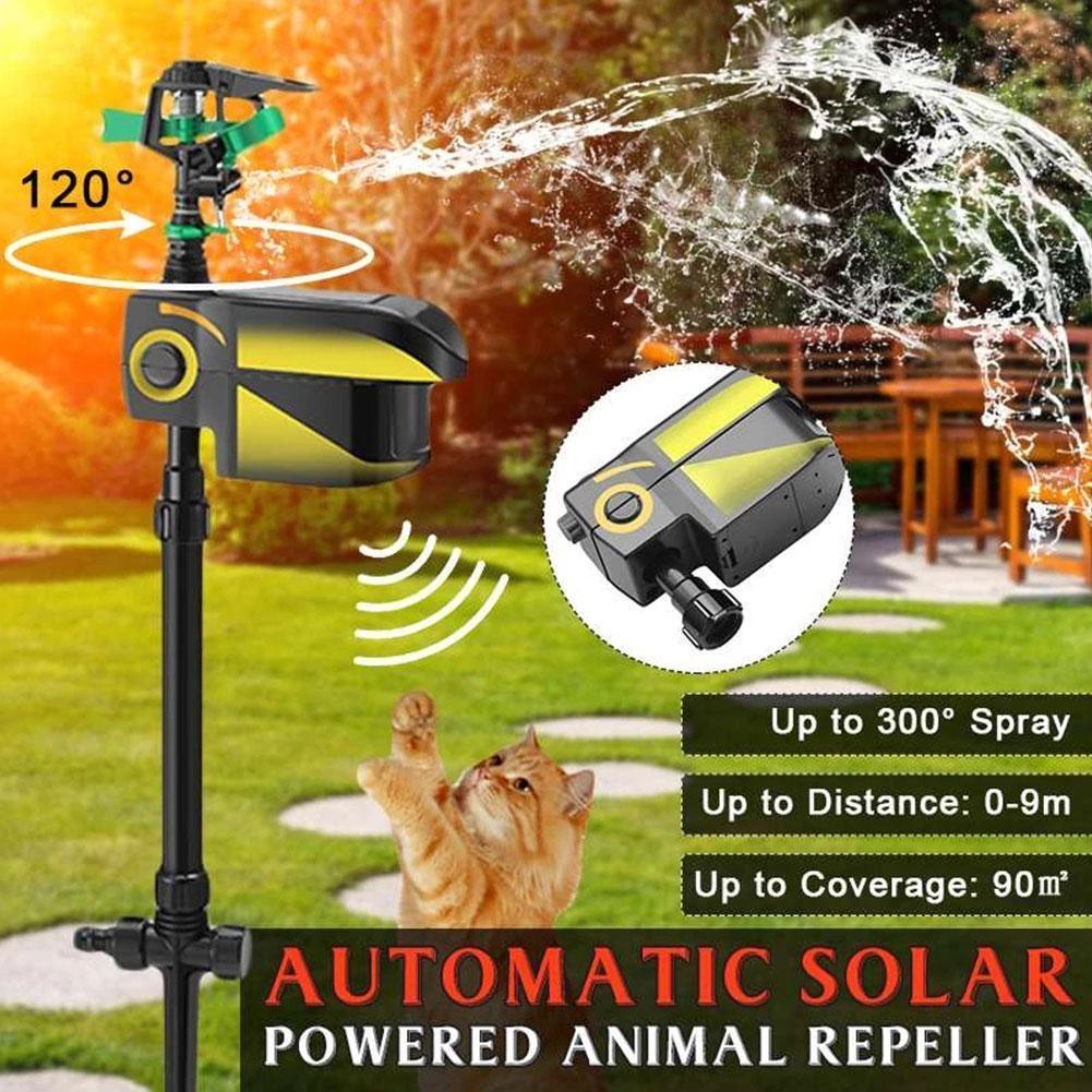 Solar Power Animal Repellent Sprinkler Motion Activated For Yard Garden X4Y8 | eBay Solar Power Animal Repellent Sprinkler Motion Activated For Yard Garden X4Y8 | eBay