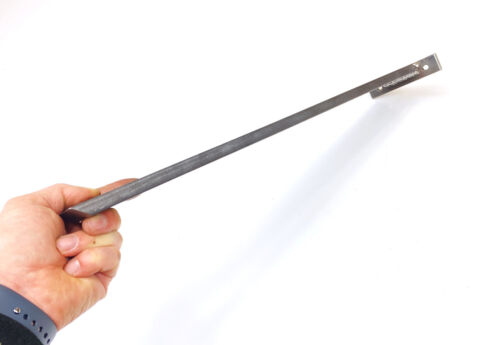 Versteckte Arbeitsplattenstütze flache Metallhalterung, Inselgranit, Marmor, Quarz - Bild 3 von 10