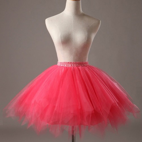 Damen Erwachsene Dame Tutu Tüllrock Kostüm Rock Verkleiden Party Tanzkleid - Bild 25 von 28
