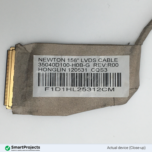Câble vidéo LCD 35040D100-H0B-G Rev:R00 pour HP B3Z64EA#ABZ - Bild 2 von 2
