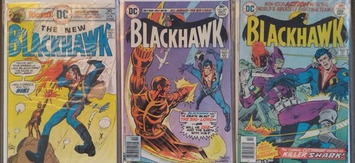 DC Comics Blackhawk 3 Hefte Lot # 245 248 250 Anti-Man Bio-Lord Killer Shark - Bild 5 von 5