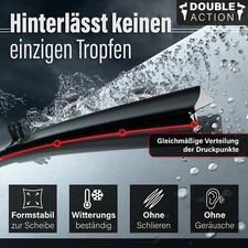 Scheibenwischer Set für Subaru Libero Bus Bj. 01/83-09/94 Double Action Scheibenwischer Set für Subaru Libero Bus Bj. 01/83-09/94 Double Action