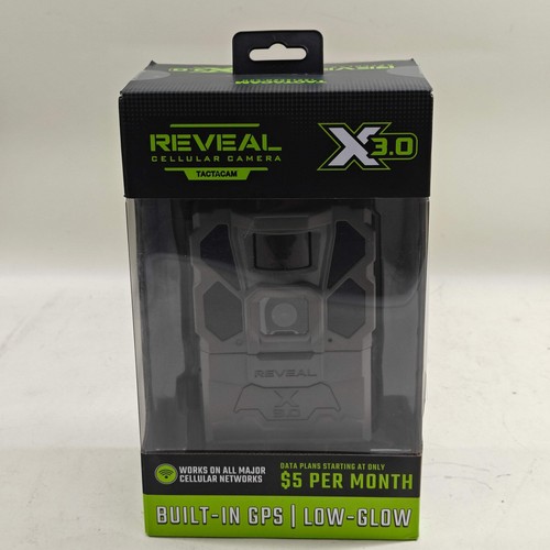 New Reveal Tactacam X 3.0 Cellular Camera RV-TC-XGEN3