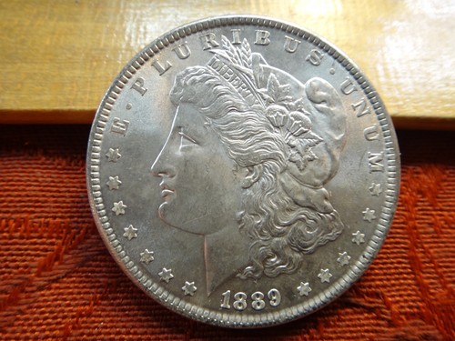 1889 United States BU Morgan Silver Dollar $1 - No Reserve - Free S&H USA