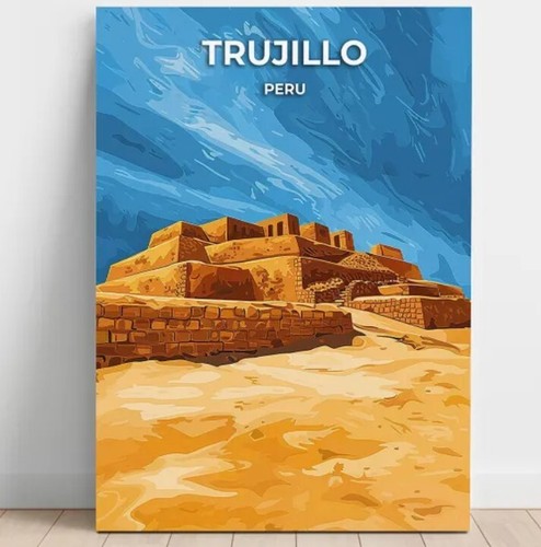 Trujillo, Peru Travel Poster - Picture 3 of 4