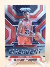 2022-23 Panini Prizm Dalen Terry RC Emergent #29 Chicago Bulls