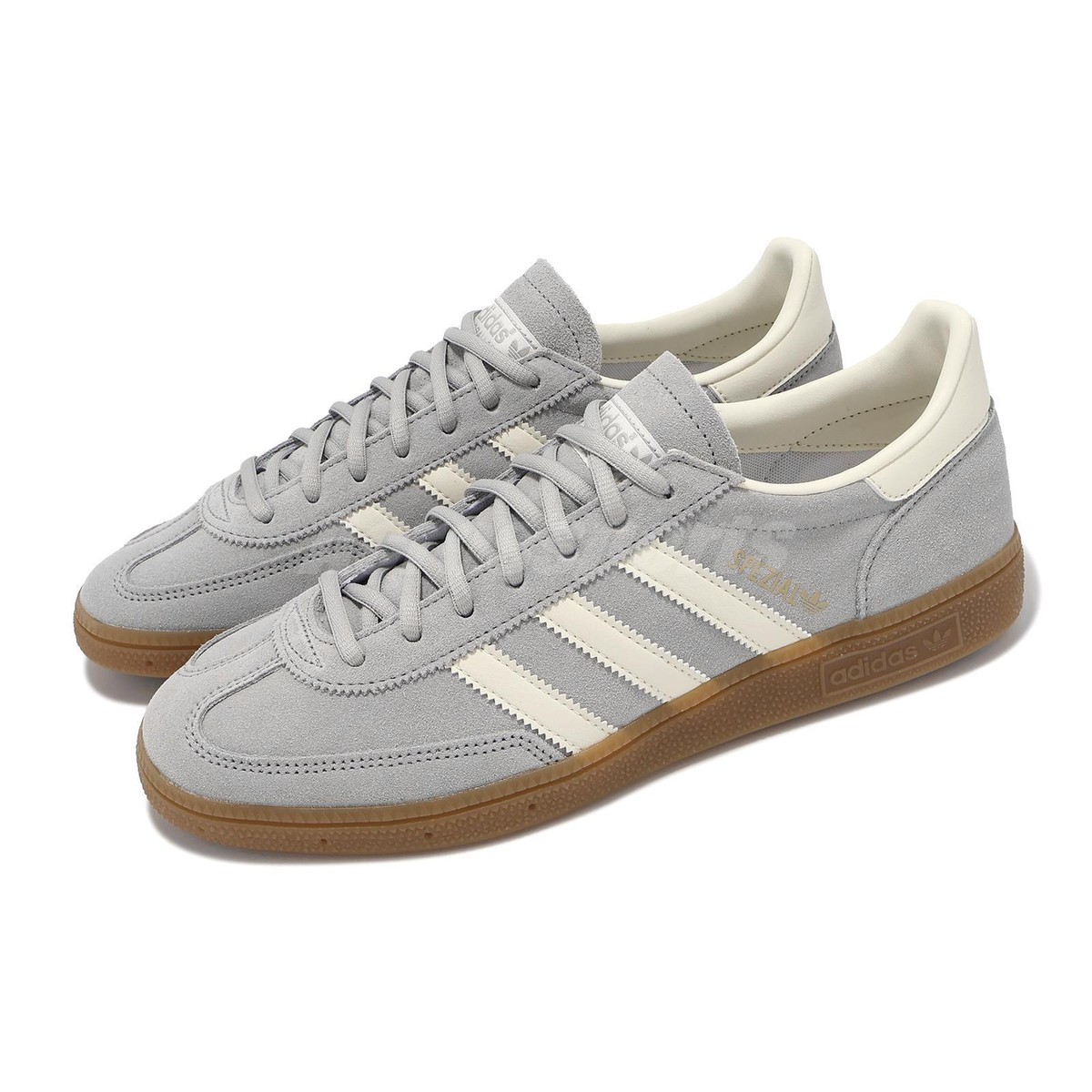 adidas Originals Handball Spezial Grey Cream Gum Men Unisex Casual Shoes IF7086