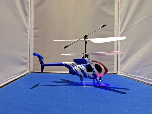 Hélicoptère Nine Eagles Bravo III 4 canaux 312A RTF édition bleu ciel 2,4 Ghz - Photo 4 sur 23