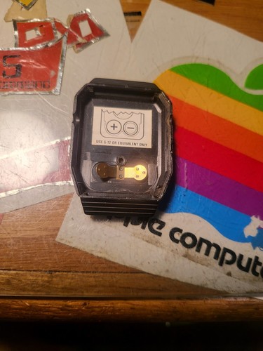 GCE Sports Time Watch Batteriedeckel und Armbandhalter. 1982 - Bild 1 von 6