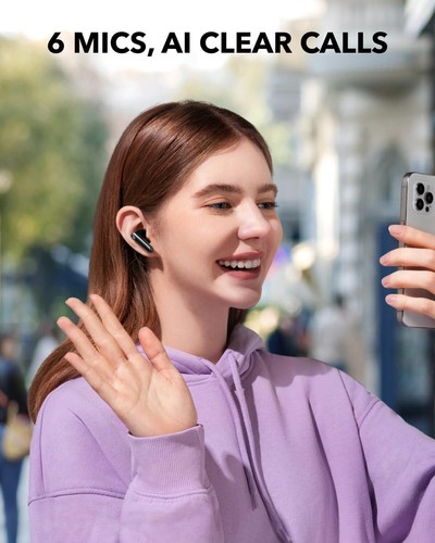 Soundcore P40i Cuffie Bluetooth ANC In-Ear Bassi 60H IPX5 Supporto Telefono - Foto 5 di 6