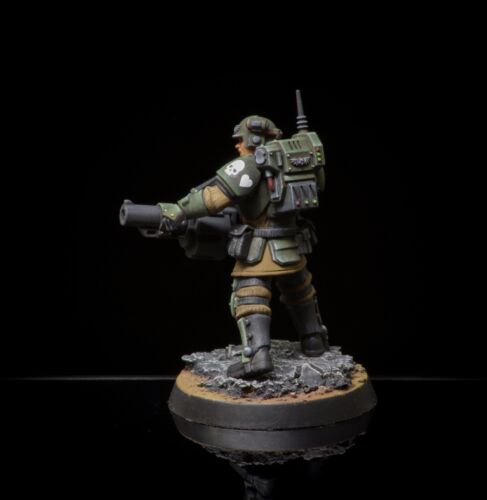 Pro Painted Warhammer 40k Cadian KillTeam Kasrkin GLauncher - Picture 3 of 6
