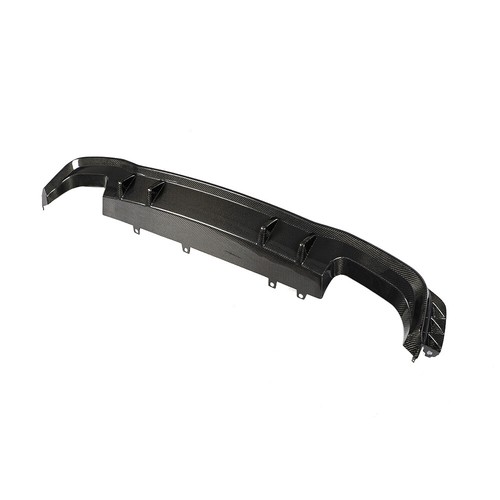Fit For Audi A7 SLINE S7 2019-2020 REAL CARBON Rear Bumper Diffuser Lip Splitter - Picture 13 of 15