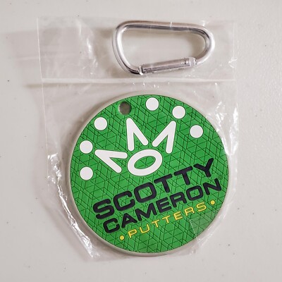 ラウンド用品・アクセサリー Scotty Cameron Circle T Aluminum Bag Tag SCOTTY CAMERON CIRCLE T BAG TAG / PUTTING DISC | eBay