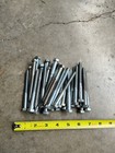 Hex Head Lag Bolts 3/8" x 4" Zinc Heavy Duty Wood Screws Lot Of 34