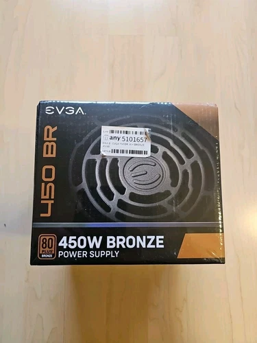 450W EVGA 450 BR 80+ BRONZE ATX 2.3 Power Supply Netzteil 100-BR-0450-K2 (EU)