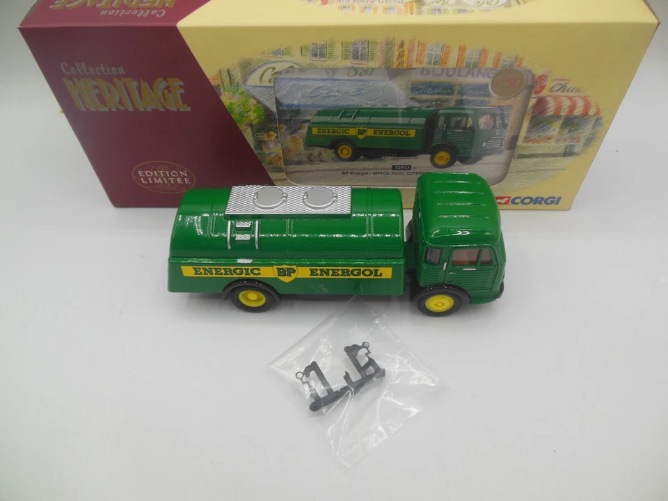 Corgi Heritage Collection 72913 Simca Avec Citerne Carrossee BP Energol 1:50 Sca - Image 3 of 4