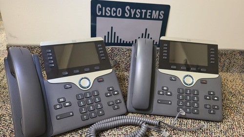 Cisco CP-8851-3PCC K9 8851 VoIP IP POE Phone Multi Platform SIP Phone - Picture 2 of 10