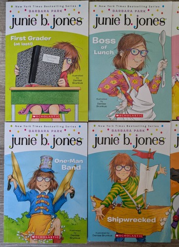 Lot of 8 Junie B. Jones Paperback Chapter Books #18-25 - 第 3/4 張圖片
