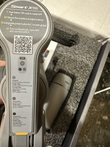 AOCHUAN Smart X Pro Gimbal palmare a 3 assi per smartphone nuovo con scatola - Foto 5 di 8