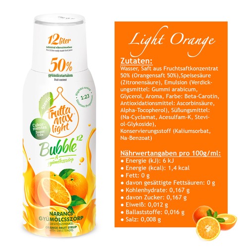 Fruttamax Getränkesirup / Sirup / Softdrink / 50% Fruchtgehalt 500ml - Bild 48 von 59