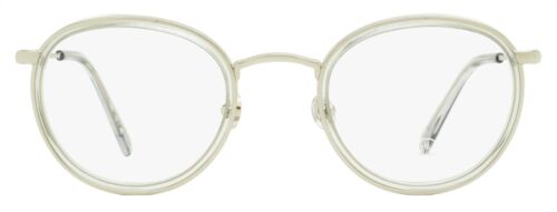 Moncler Oval Eyeglasses ML5153 020 Palladium/Crystal 49mm - Picture 2 of 3