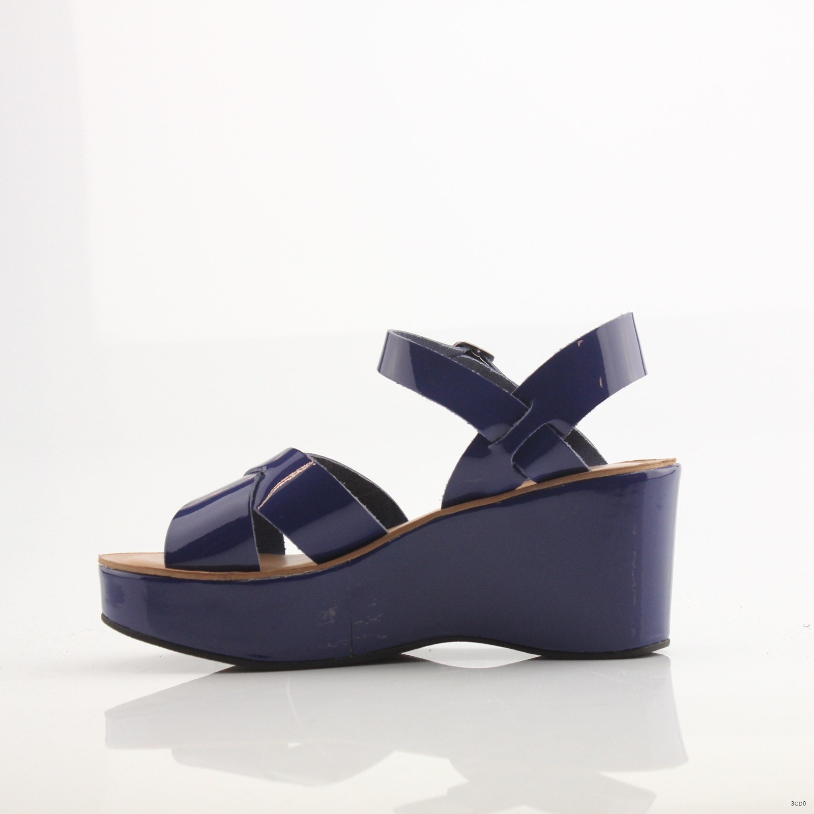 KORK EASE MIT BLAU KEILE SCHUHWERK FRAU SANDALE LACK BLAU MIT - 3CD0 7a96b6 KORK EASE MIT BLAU KEILE SCHUHWERK FRAU SANDALE LACK BLAU MIT - 3CD0 7a96b6