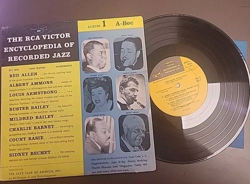 RCA VICTOR Encyclopedia of Recorded JAZZ Albums 1-12 - Full Collection - 33 RM