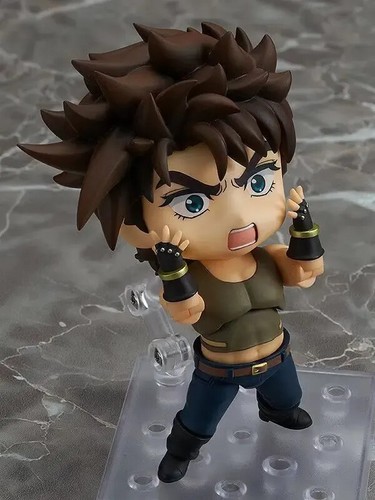 10 cm JoJo's Bizarre Adventure JoJos Joseph Joestar 1502 action figure giocattoli - Foto 14 di 23