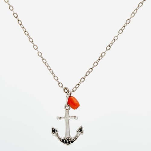 Collar de anclaje de coral de plata Tateossian - NL1233 - Imagen 4 de 6