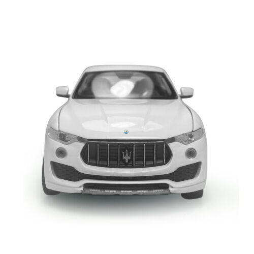 1:24 Maserati Levante Model Car Diecast Collectible Vehicle Doors Open White - Picture 10 of 12