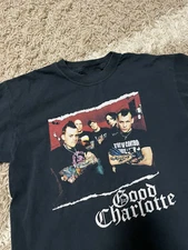 GOOD CHARLOTTE Black 100% Cotton  Full Size S To 4XL Shirt