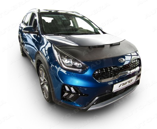 CAR HOOD BONNET BRA fits KIA Niro 2016-2022 NOSE FRONT END MASK TUNING - Imagen 3 de 4