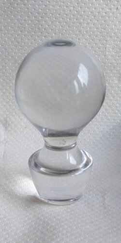 Glaskaraffe Pokal BOHEMIA Glashütte CZ, Tennis, HAND MADE, 37 cm - Bild 8 von 8